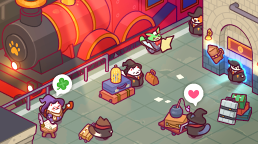 Cat Magic School Cute Tycoon Apk Download for Android