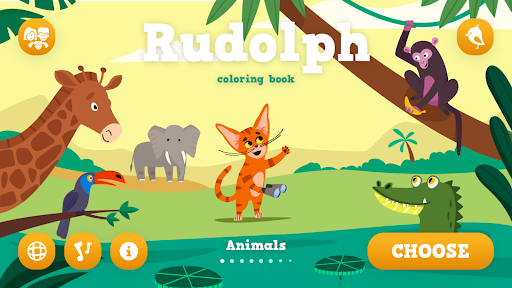 Rudolph Coloring book app download latest version v1.0.0 screenshot 1