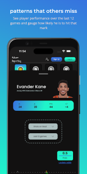 Adiuvo Sports Player Props Apk Download for Android v1.2 screenshot 2