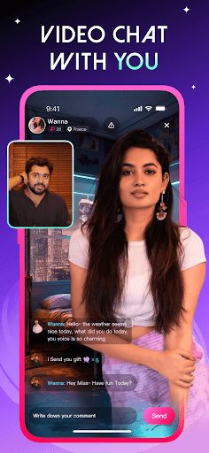 Wanna Live Video Chat Mod Apk Unlimited Coins