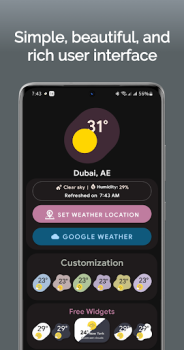 Pixel Weather Widget & Themes mod apk latest version v16.5 screenshot 2