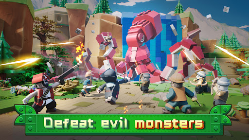 Rise of Brickworld mod apk vip unlocked unlimited resources