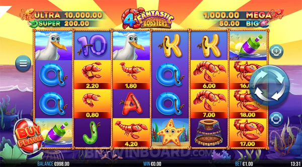 4 Fantastic Lobsters slot apk download latest version