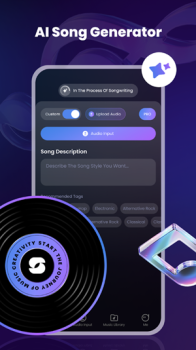 Song Demo AI Music Generator Mod Apk Premium Unlocked v1.0.3 screenshot 1