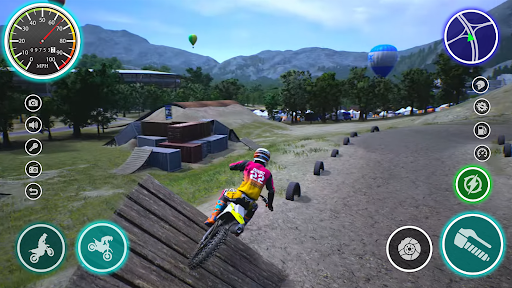 Bike Xtreme Skill Bike Race Mod Apk Unlimited Money v1.1.1 screenshot 1