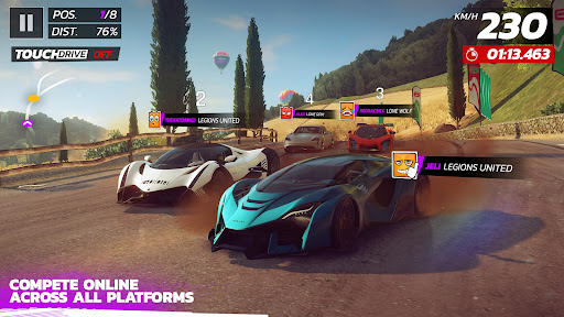 Asphalt Legends Unite Mod Menu Apk 24.0.5a Unlimited Money and Tokens v24.0.5a screenshot 1