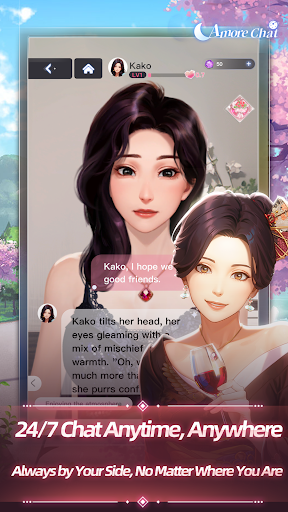 Amore Chat 24/7AI Girlfriend mod apk premium unlocked