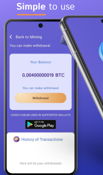 Airdrop Bitcoin Miner App Download for Android v1.0 screenshot 2