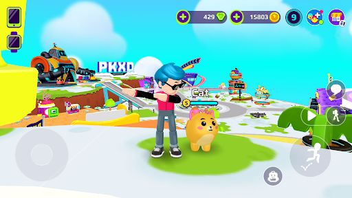 PK XD mod apk 1.54.5 unlimited money and gems new version