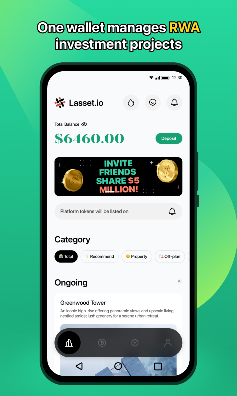 Lasset RWA investment App Download for AndroidͼƬ1