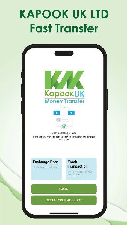 Kapook UK Money Transfer Apk Download for Android