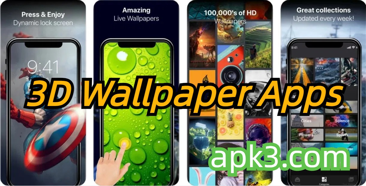 Best 3D Wallpaper Apps Collection