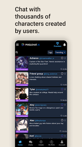 PixelChat AI Character Chat apk download latest version