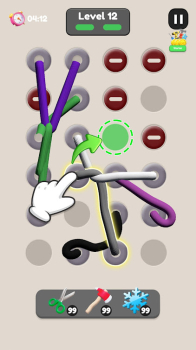 Tangle Rope Puzzle Twisted 3D apk download latest version v1.0.0 screenshot 3