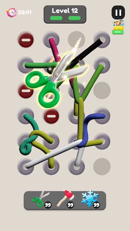 Tangle Rope Puzzle Twisted 3D apk download latest versionͼƬ1