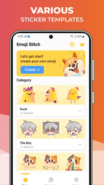 Emoji Maker DIY Emoji Stitch app download latest version