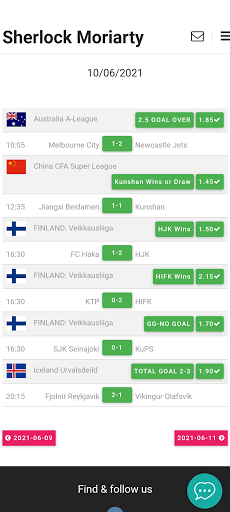 Sherlock MORIARTY Betting Tips apk free download for android
