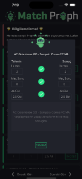 Match Proph AI Predictions App Download for Android v1.0.10 screenshot 1