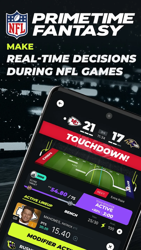 NFL Primetime Fantasy Mod Apk Unlimited Money