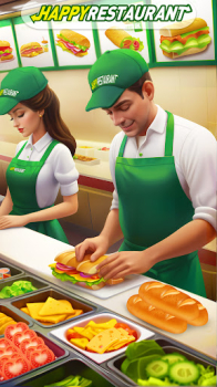 Happy Restaurant Cooking Mod Apk 1.0.9 Unlimited Everything v1.0.9 screenshot 3