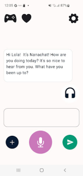 Nanachat AI Chat for Seniors app download latest version v1.0.1 screenshot 1