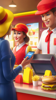 Happy Restaurant Cooking Mod Apk 1.0.9 Unlimited Everything v1.0.9 screenshot 1