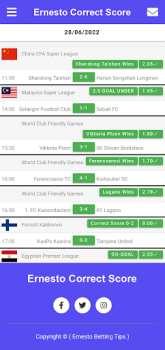 Ernesto Correct Score app download latest version v4.0.0 screenshot 3