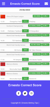 Ernesto Correct Score app download latest version v4.0.0 screenshot 5