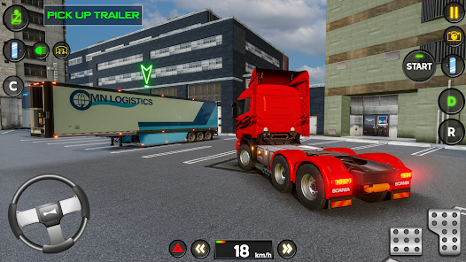 cargo simulator 2024 mod apk Unlimited Money v0.4 screenshot 1