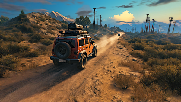 Offroad Driving Jeep Games 3D apk download latest version v1.0.5 screenshot 1