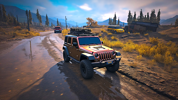 Offroad Driving Jeep Games 3D apk download latest version v1.0.5 screenshot 2