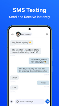 Message SMS Texting App download latest version v2.0.10 screenshot 3