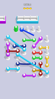 Rope Jam Tangle Sort Apk Download for Android v0.4 screenshot 3