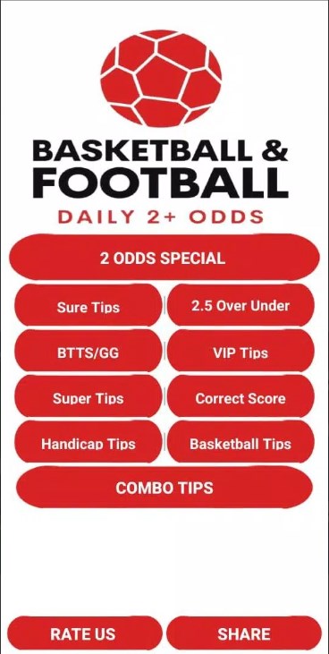 Basketball & Football 2+ ODDs Apk Latest Version