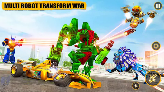 Lion Robot Transformation Game Apk Download for Android v1.0 screenshot 3