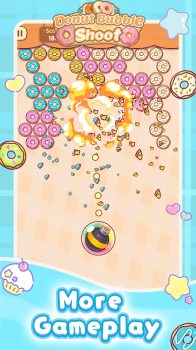 Donut Bubble Shoot mod apk latest version v1.0.1 screenshot 3