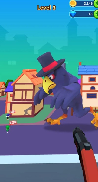 Creature Hunter Monster Sniper mod apk Unlimited gold coins and diamonds