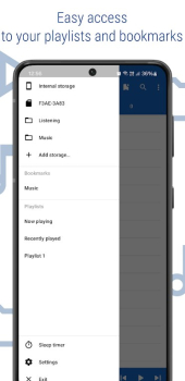 Foldplay Folder Music Player mod apk premium unlocked latest version v308 screenshot 1