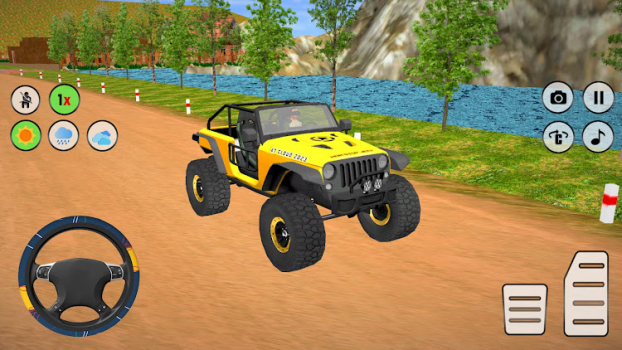 Real Jeep Driving Simulator 3d Apk Download for Android v0.1 screenshot 1