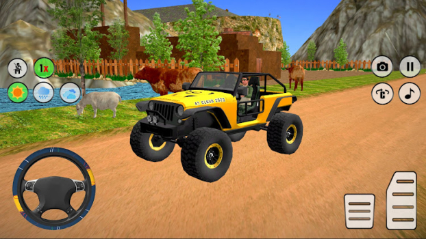 Real Jeep Driving Simulator 3d Apk Download for Android v0.1 screenshot 2