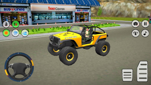 Real Jeep Driving Simulator 3d Apk Download for Android v0.1 screenshot 3