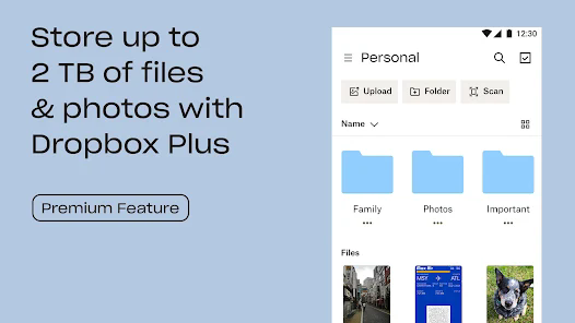 Dropbox apk for android 386.2.2 Latest Version v322.2.2 screenshot 2