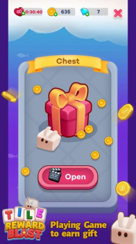 Tile Reward Blast mod apk Unlimited gold coins and diamonds v1.0.1 screenshot 1