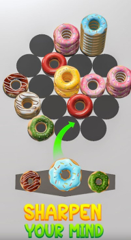 Hexa Donut Sort Shuffle Game Apk Download for Android v1 screenshot 1