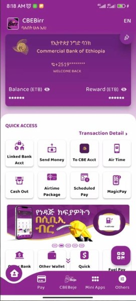 CBEBirr apk download for android