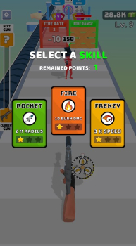 Gun Run Spin Shoot mod apk Unlimited Money v1.0.6 screenshot 1