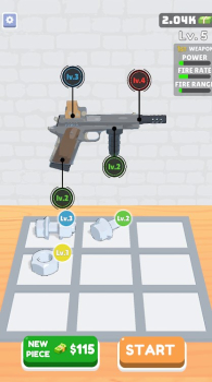 Gun Run Spin Shoot mod apk Unlimited Money v1.0.6 screenshot 2