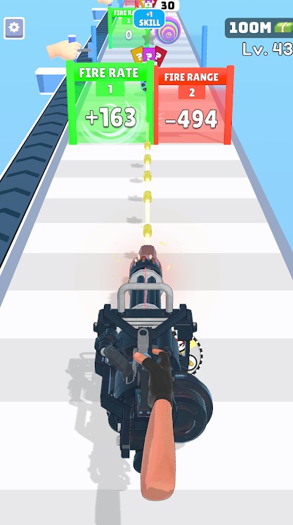 Gun Run Spin Shoot mod apk Unlimited Money