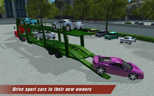 Sports Car Transport Truck Apk Download for Android