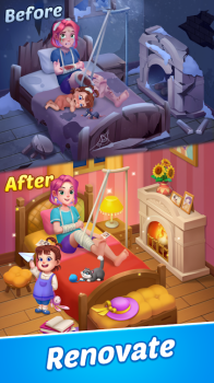 Gossip Street Merge & Story Mod APK Unlimited Money and Gems v0.2.3 screenshot 2